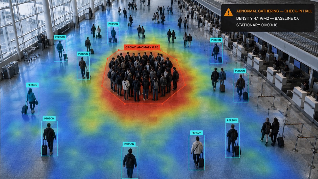 Lobby & Grand Concourse Crowd Density Monitoring