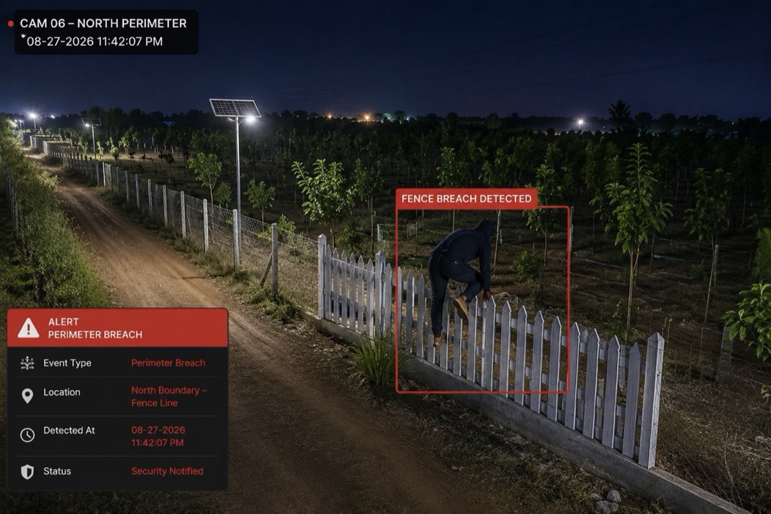 Perimeter Breach / Fence-Line Intrusion