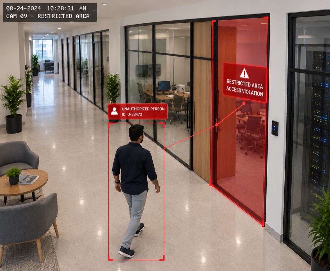 Unauthorised Person Detection