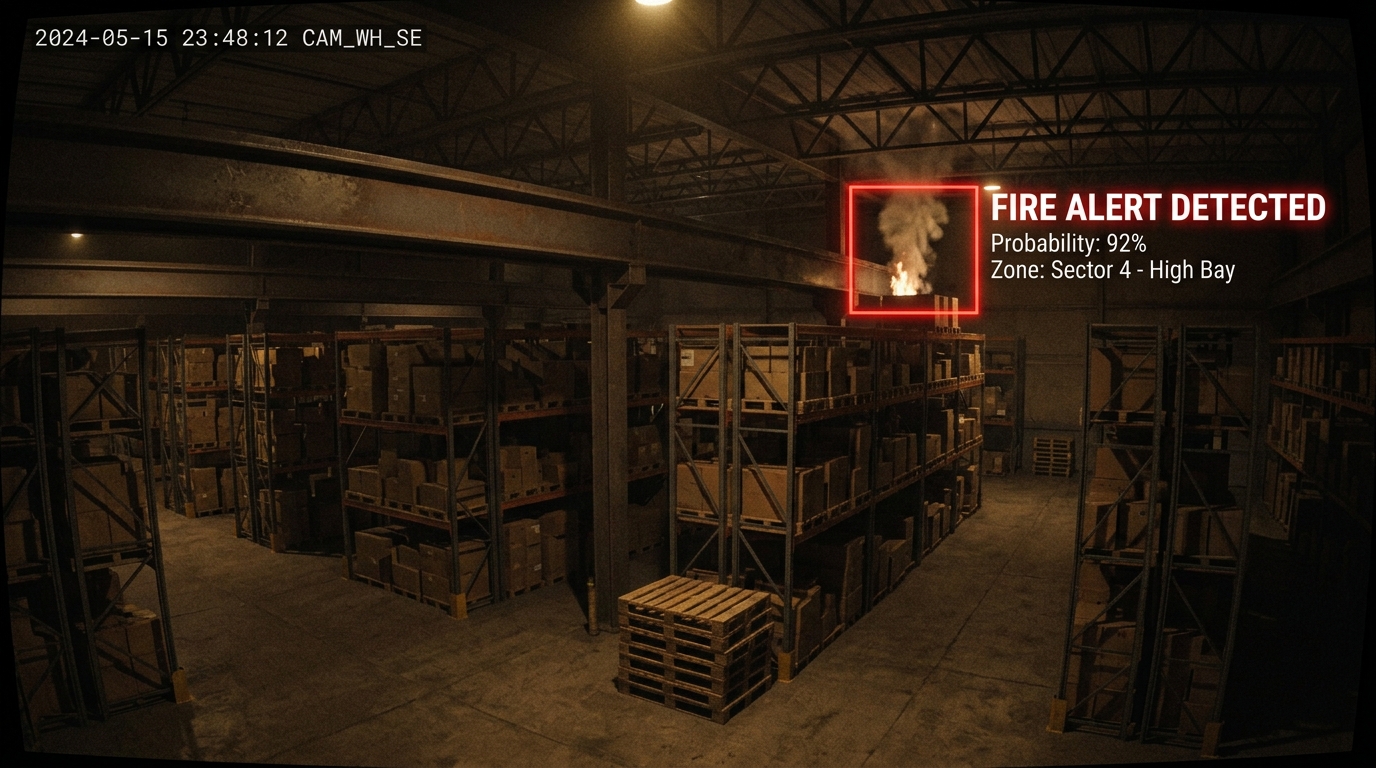 Fire & Smoke Detection Using CCTV